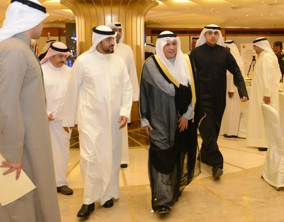 Mr. Waleed Al Fehaid with H.E the Deputy Prime Minister & Minister of Defense